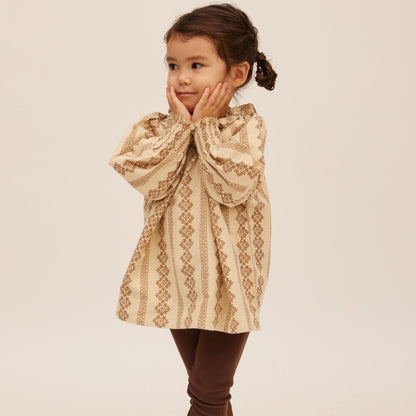 Blouse E5 - Beige