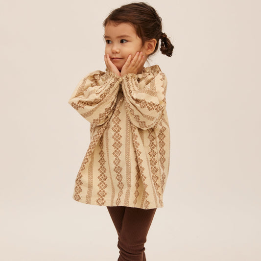 Blouse E5 - Beige