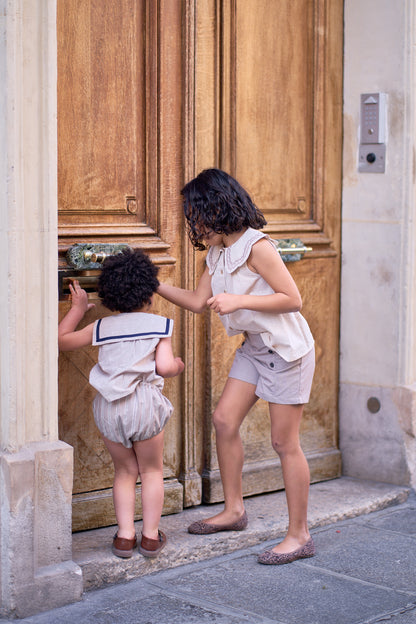 Blouse COLYSEE - beige [Maison Marelle] (26SS)