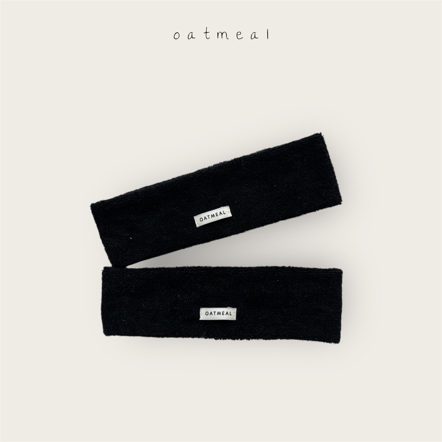【予約商品】Terry hairband [Oatmeal] (26SS)【2026年3月中旬以降順次発送】