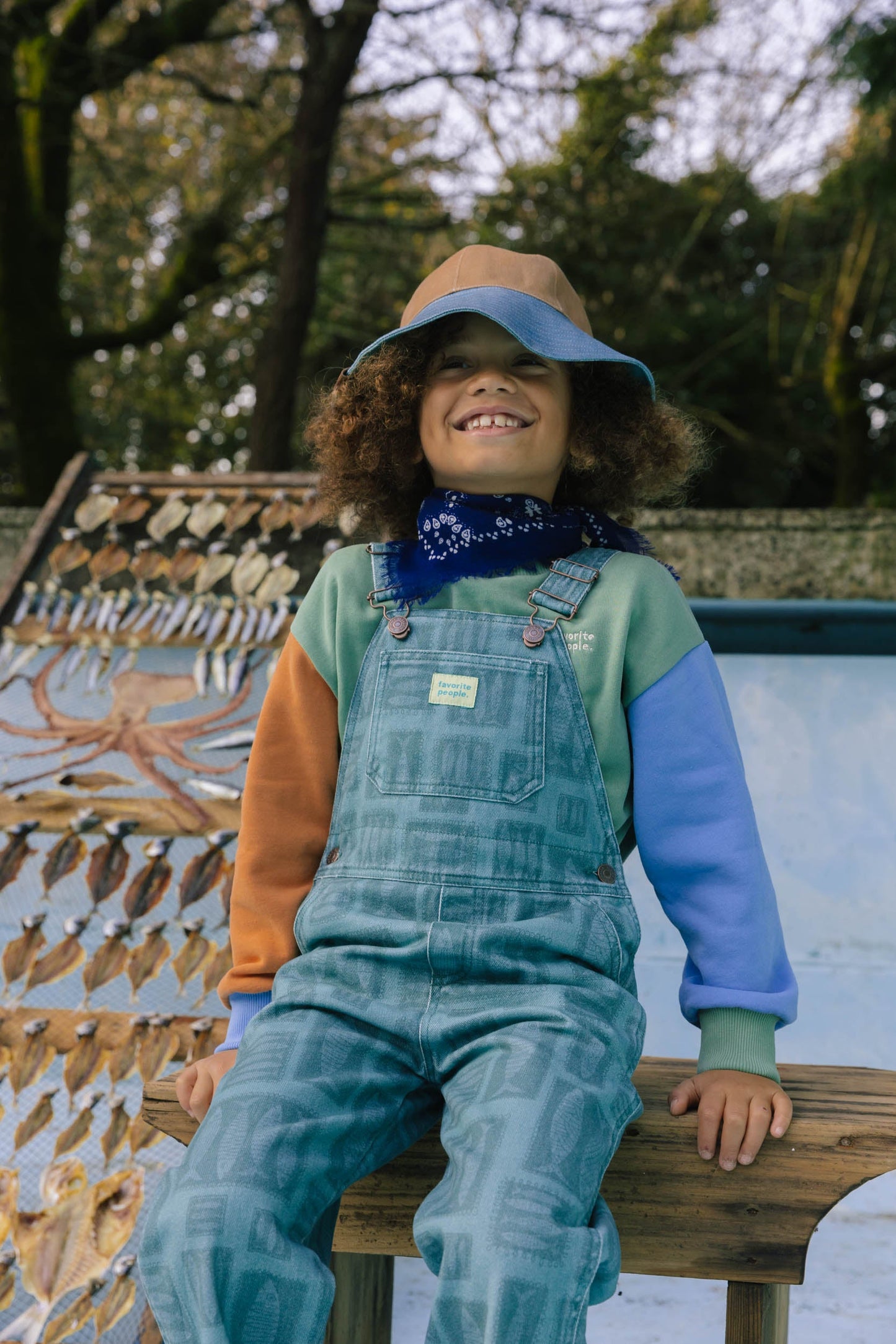 ALFAMA KIDS OVERALLS [Favorite People] (25AW)