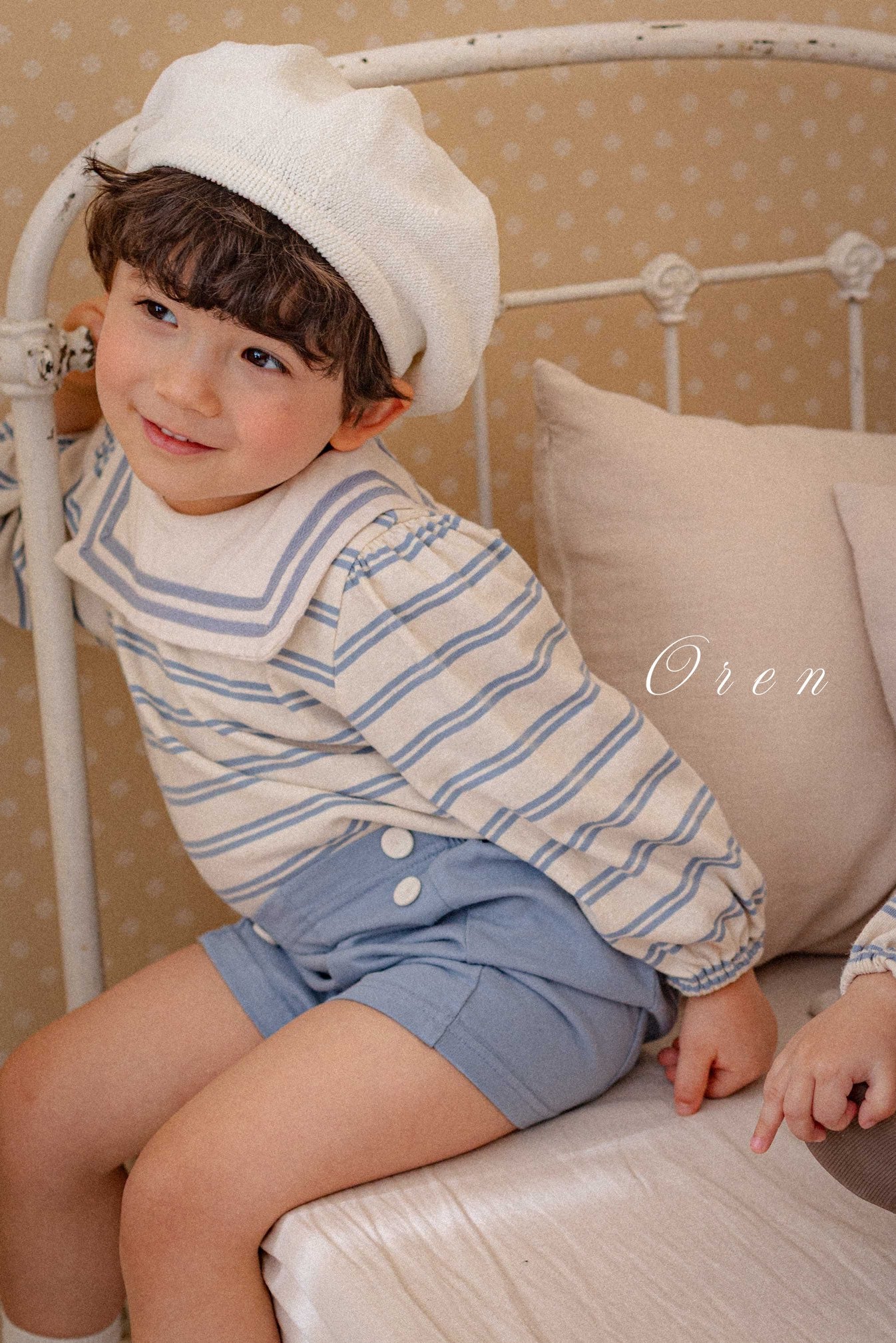 【予約商品】Marine st top and bottom [Oren] (26SS)【2026年3月中旬以降順次発送】