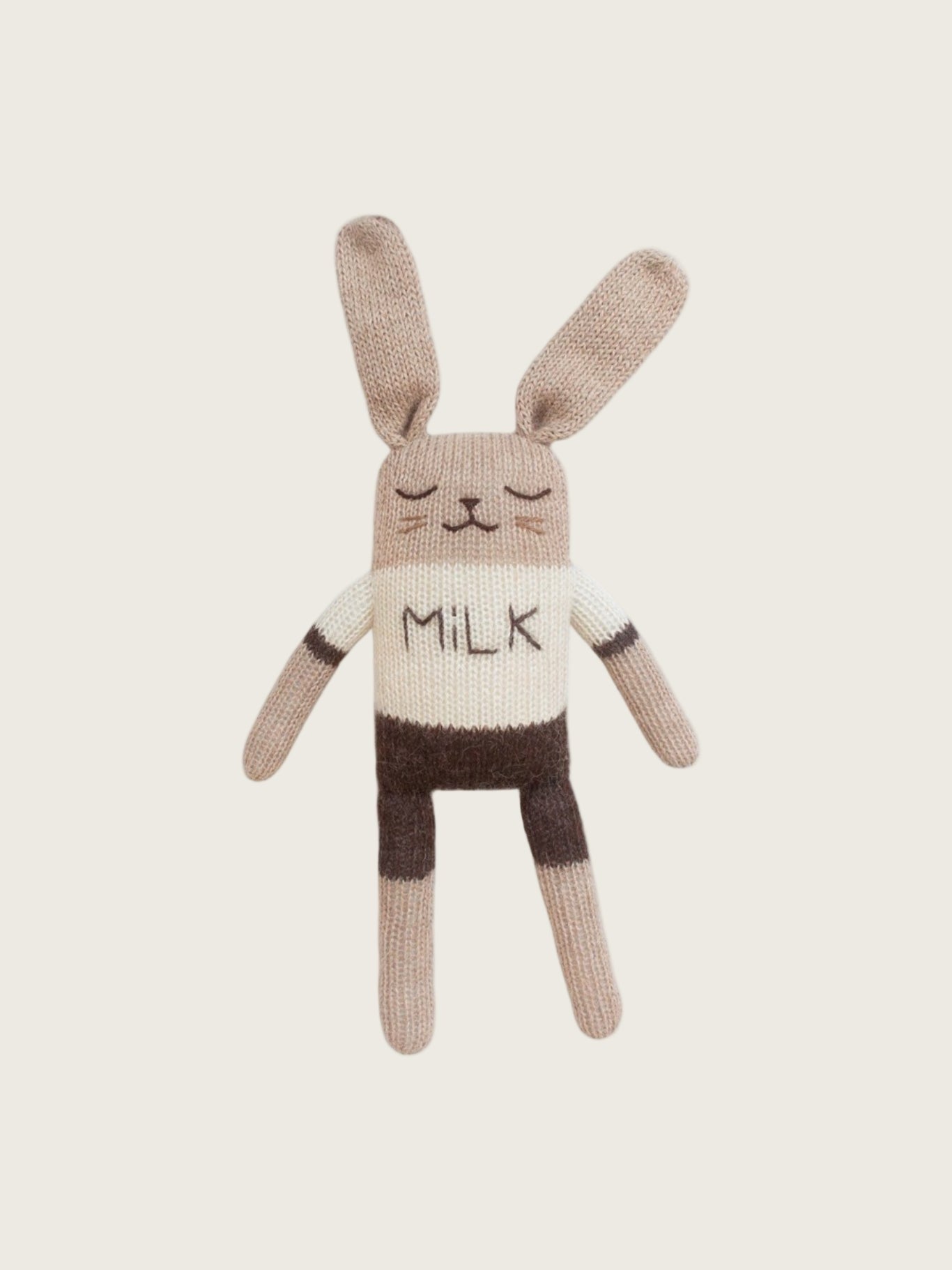 BUNNY SOFT TOY - MILK [organic zoo × main sauvage]