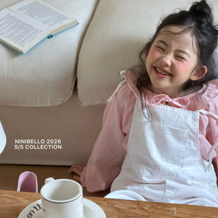 【予約販売】Blossom Blouse [NINIBELLO] (26SS)【2026年2月下旬以降順次発送】