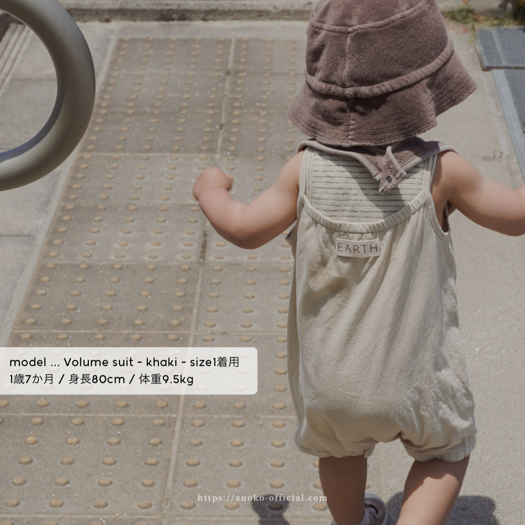 【26年11月オーダー会】 Volume Suit [EARTH THE ARCHIVE] (全5色) 【2026年3月上旬以降お届け予定】