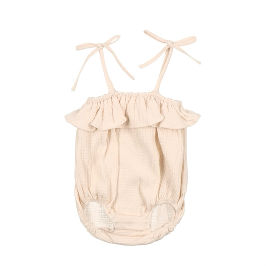 [the new society] Coachella baby romper (natural) - SS24