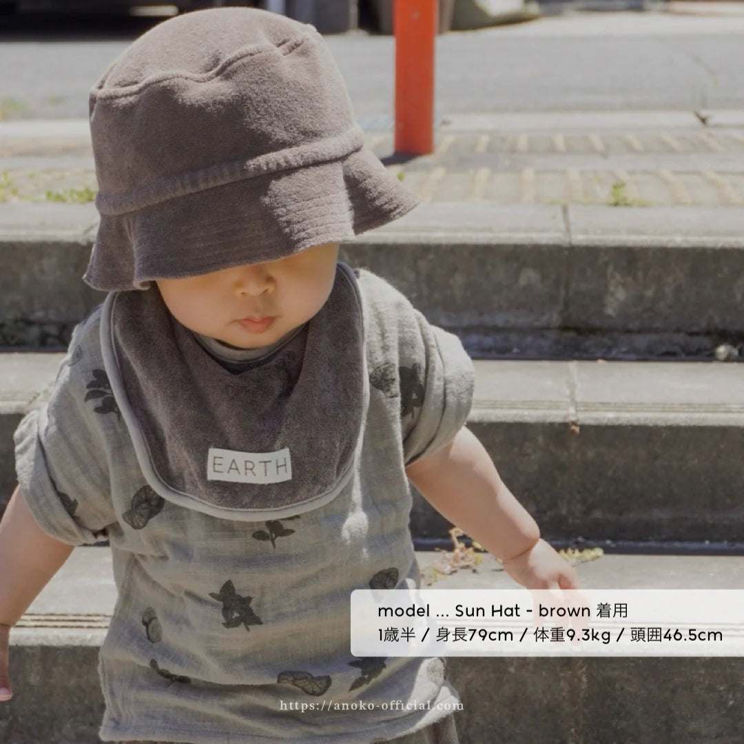【26年11月オーダー会】 Sun Hat [EARTH THE ARCHIVE] (全6色) 【2026年3月上旬以降お届け予定】