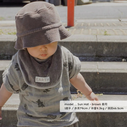 【26年11月オーダー会】 Sun Hat [EARTH THE ARCHIVE] (全6色) 【2026年3月上旬以降お届け予定】