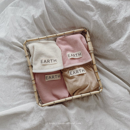 Organic Bib - Pink [EARTH THE ARCHIVE] (26AW)