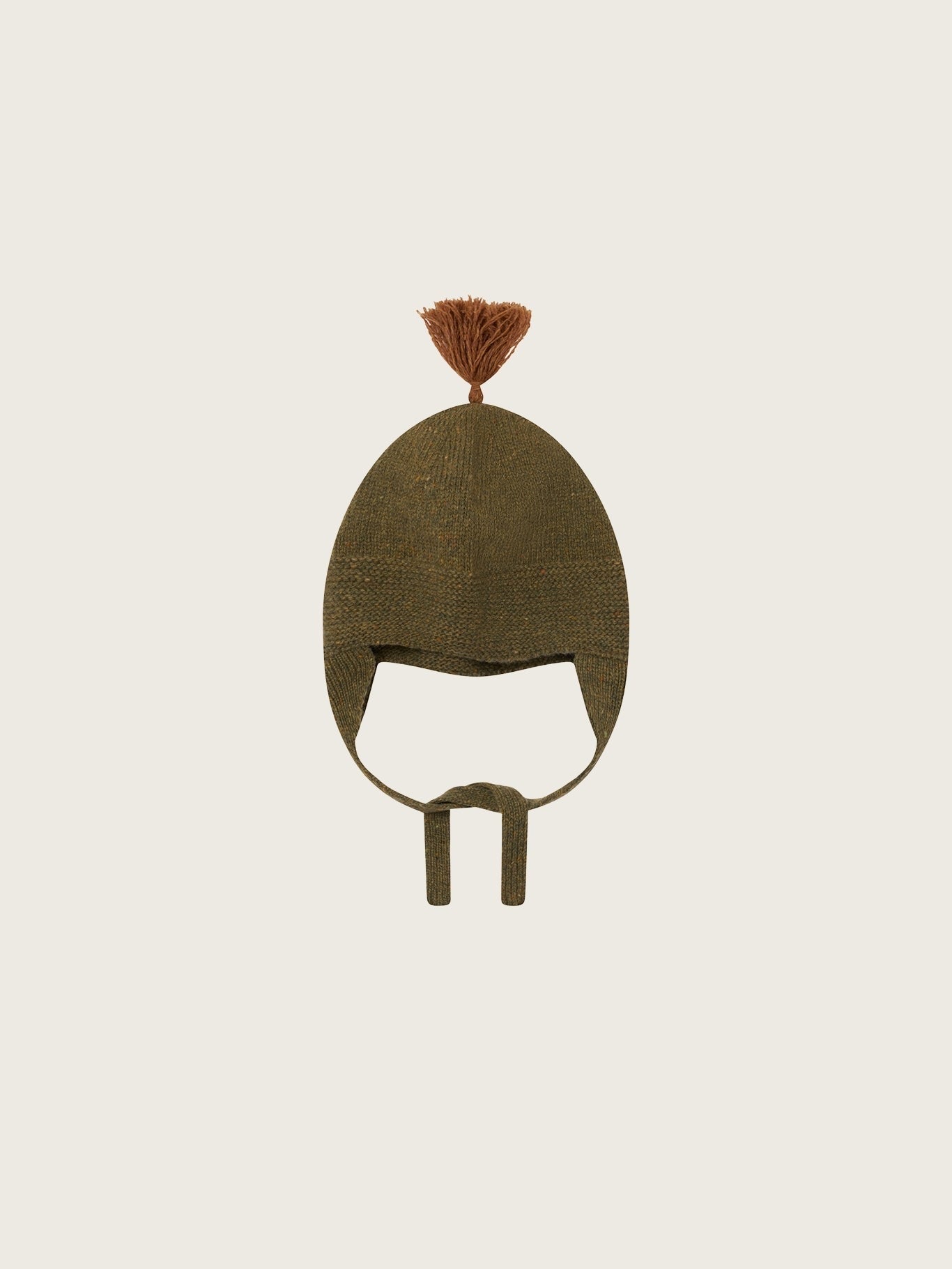 FOREST CONTRAST TASSEL HAT [organic zoo] (25AW)