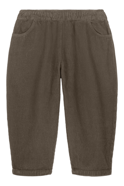【予約販売】 CARROT PANTS - DARK TAUPE [STUDIO BOHEME] (25AW) 【2025年9月中旬以降入荷予定】