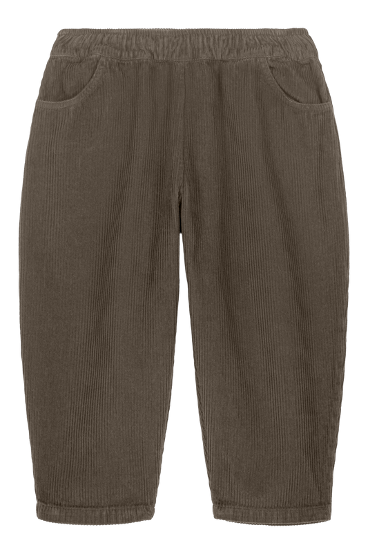 【予約販売】 CARROT PANTS - DARK TAUPE [STUDIO BOHEME] (25AW) 【2025年9月中旬以降入荷予定】