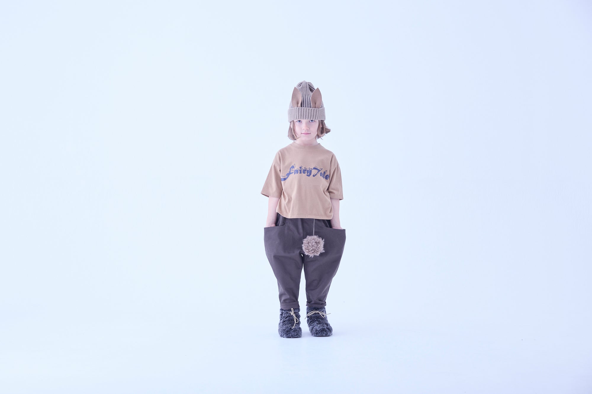 Beast Beanie Ⅱ by CA4LA - Beige [eLfinFolk ] (25AW•Drop2)