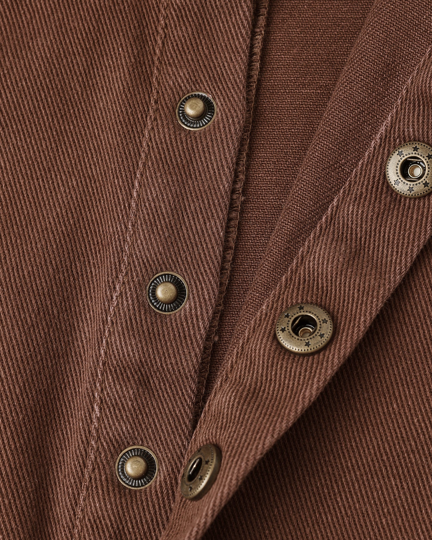 COLLARED BABY JUMPSUIT - BROWN [Rylee + Cru](25AW Drop2)
