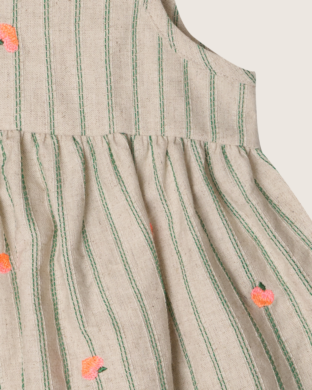 Peach Bloom Linen Suit  [Doucement] (25SS)
