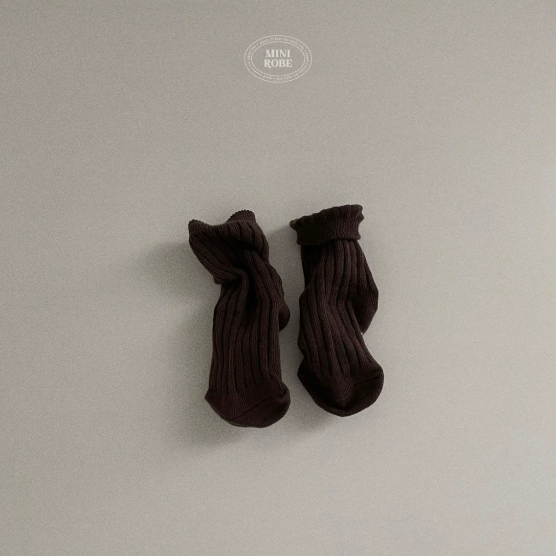 [minirobe] pistachio socks (5足set) - SS24