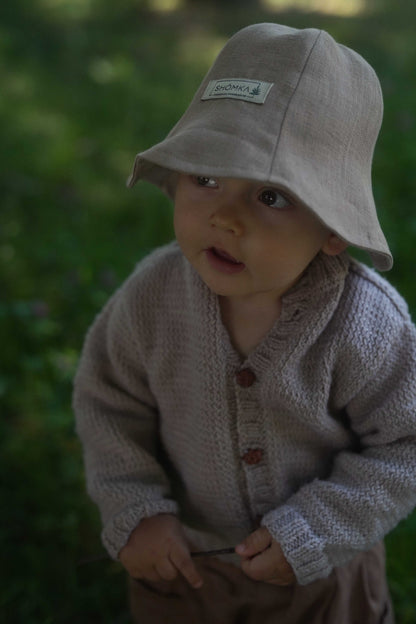 【オーダー会】LINEN TULIP HAT [SHOMKA] 【2026年4月中旬以降順次発送】