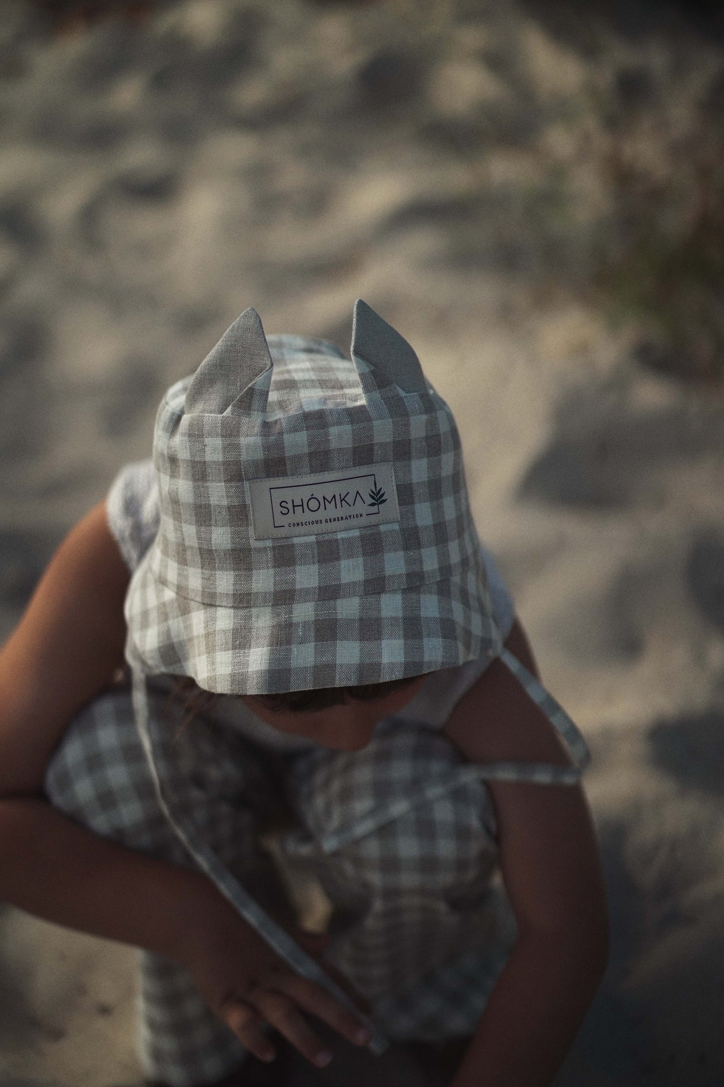 【オーダー会】'CAT' LINEN HAT [SHOMKA] 【2026年4月中旬以降順次発送】