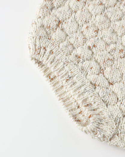KNIT BLOOMER - NATURAL CONFETTI [QUINCY MAE] (25AW) Drop1