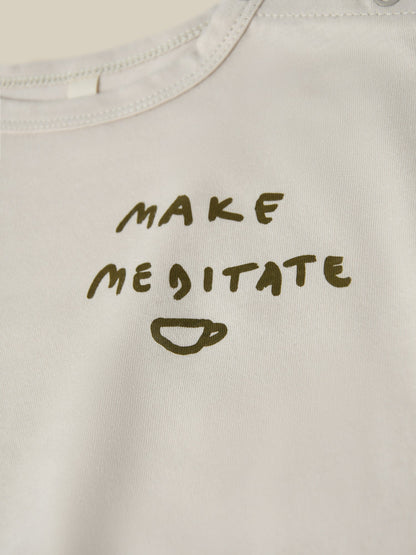 Make Meditate. Boxy T-shirt [organic zoo] (24SS)