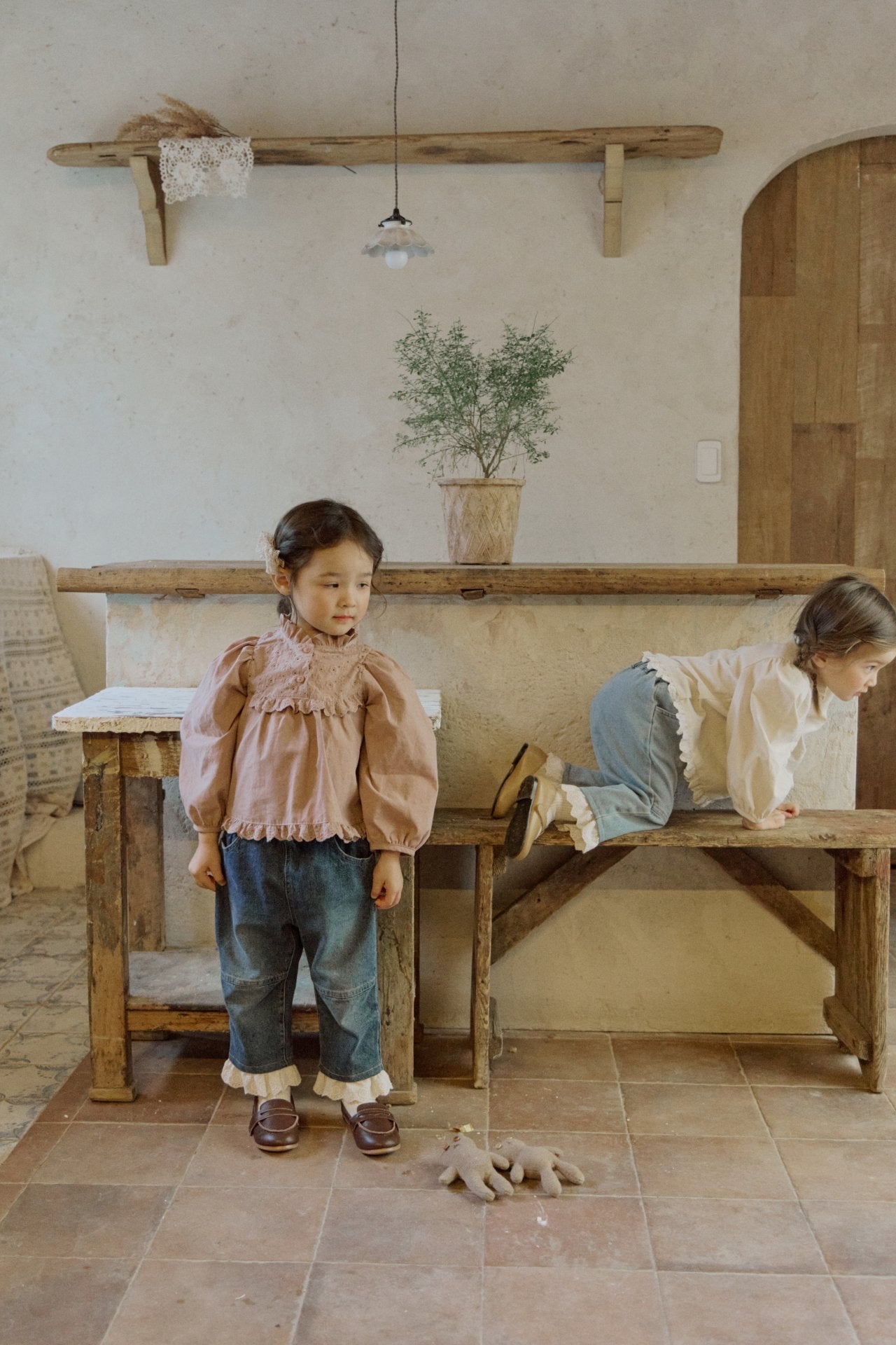 [Puella FLO] rumi denim pants