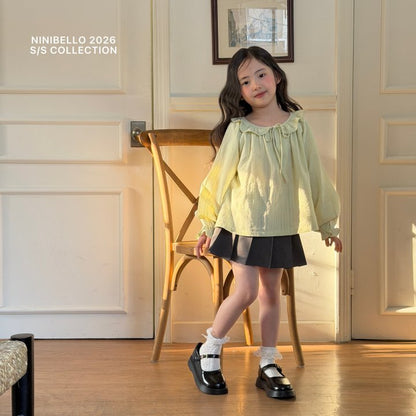 【予約販売】Blossom Blouse [NINIBELLO] (26SS)【2026年2月下旬以降順次発送】