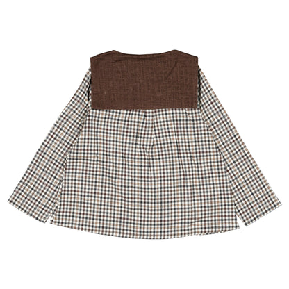 【オーダー会】 Shirt MONGE - brown collar [Maison Marelle](25AW Drop1) 【2025年12月中旬以降発送予定】