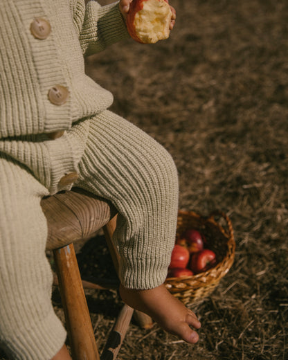 Button knit jumpsuit - Brown [EARTH THE ARCHIVE] (26AW)