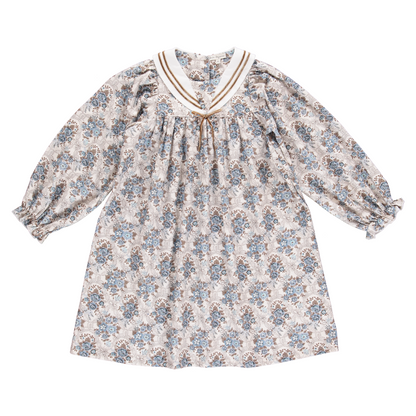 Catherine Dress - Vintage Floral [Bebe Organic](26AW)drop1
