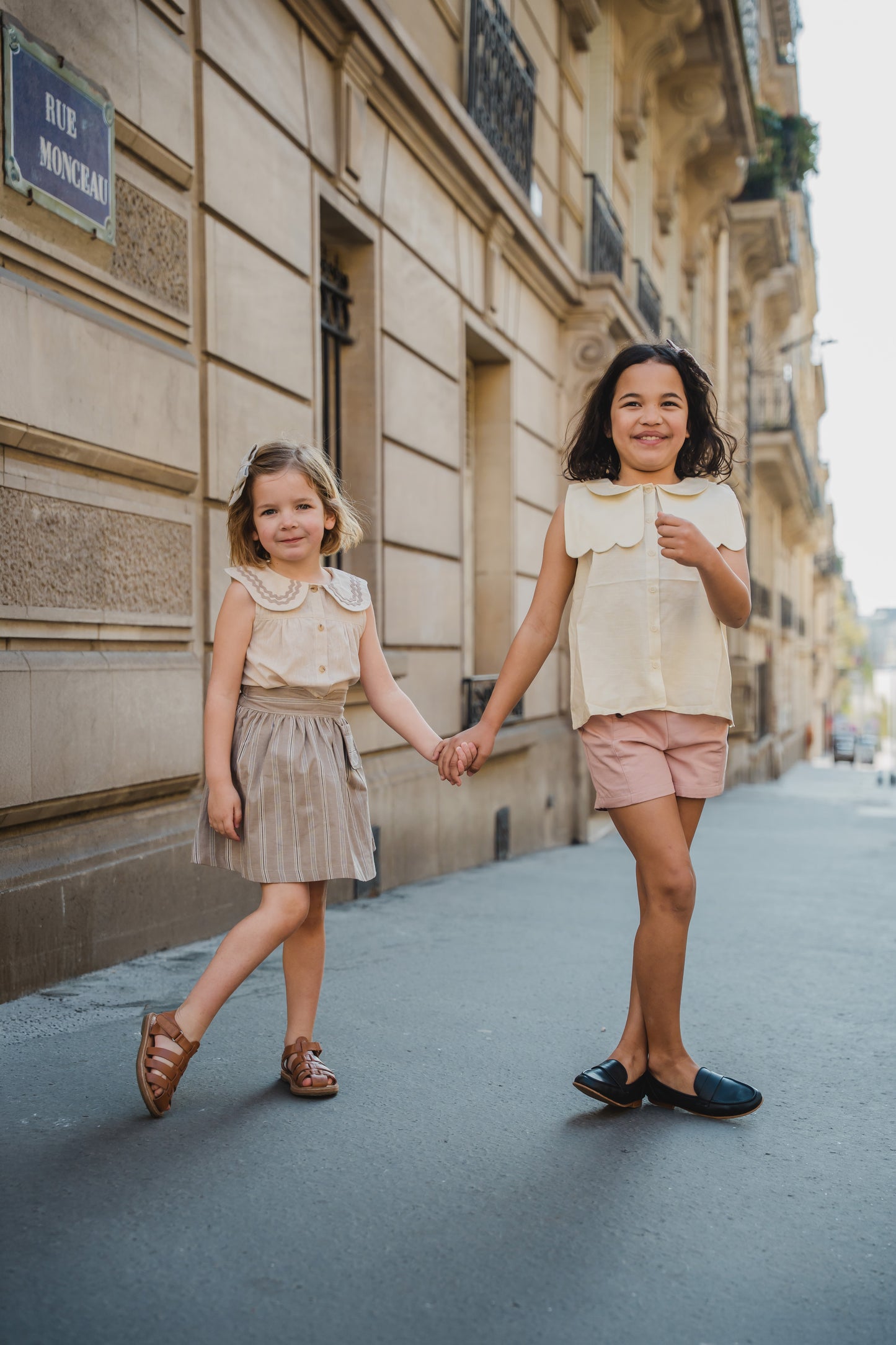 Short SULLY - powder pink [Maison Marelle] (26SS)