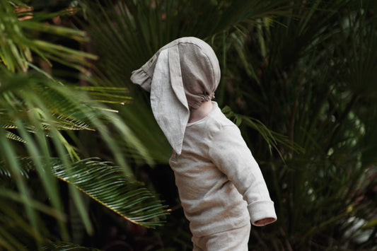 【オーダー会】'HARE' LINEN BONNET [SHOMKA] 【2026年4月中旬以降順次発送】