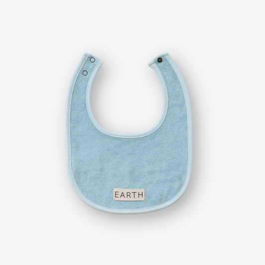 Organic Bib - Light Blue [EARTH THE ARCHIVE] (26AW)