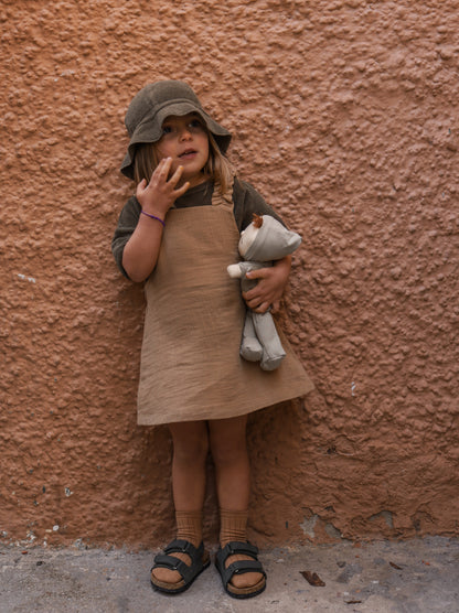 OLIVE TERRY SUN HAT [organic zoo]