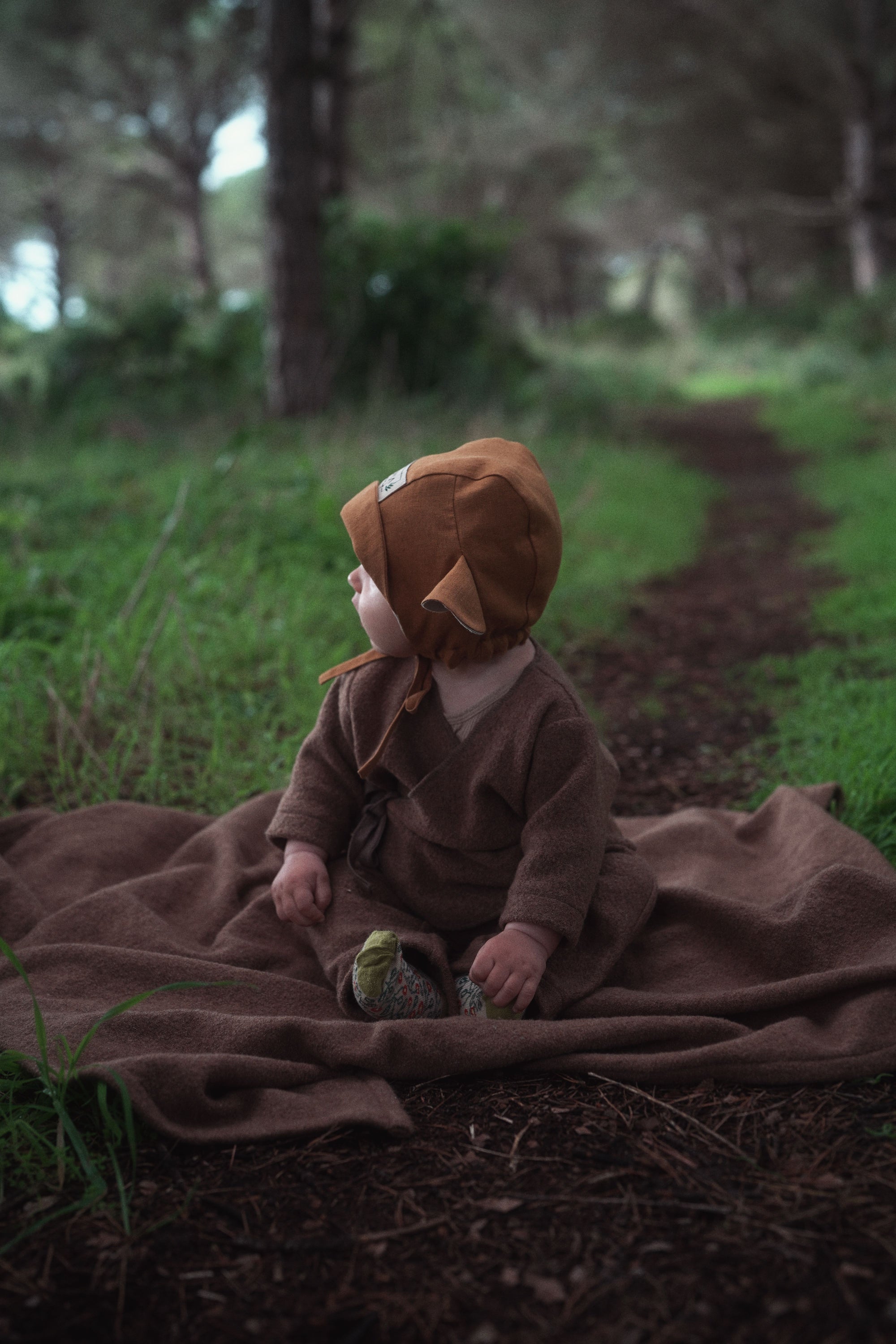 【オーダー会】'SHEEP' LINEN BONNET [SHOMKA] 【2026年5月下旬以降順次発送】