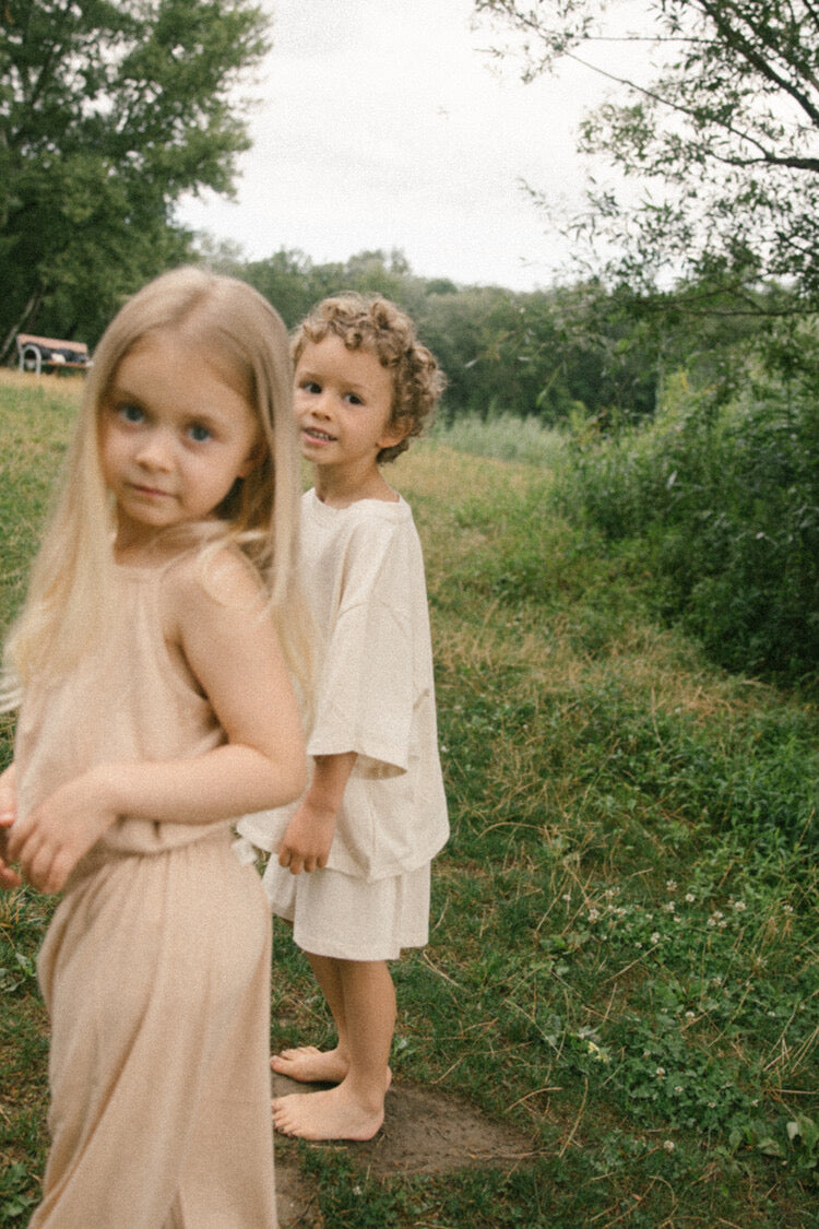 【26年11月オーダー会】 Volume Sleeveless - Jersey [EARTH THE ARCHIVE] (全2色) 【2026年3月上旬以降お届け予定】