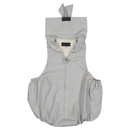 Romper VIGNY - blue fine stripes [Maison Marelle](25SS DROP2)