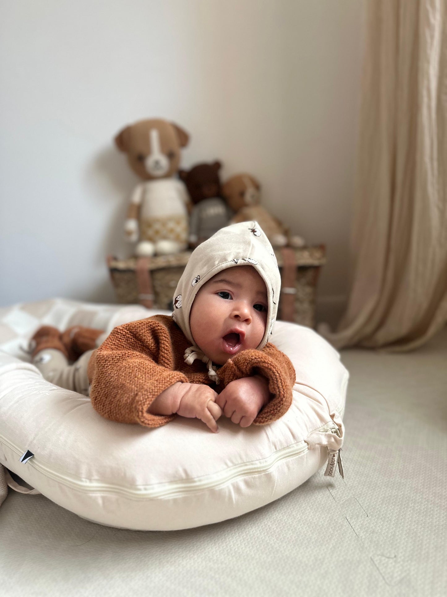 COTTONFIELD PIXIE BONNET [organic zoo]