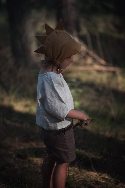 【オーダー会】'IGUANA' LINEN BONNET [SHOMKA] 【2026年4月中旬以降順次発送】