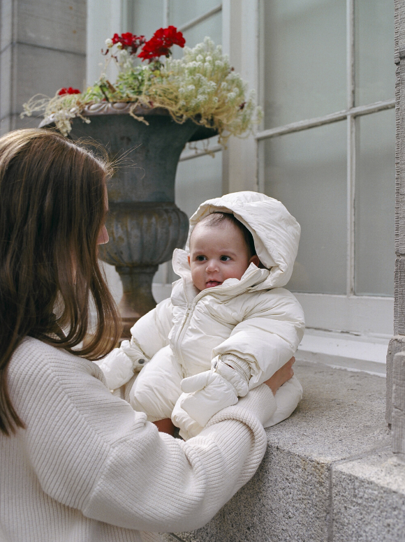 Padded jumpsuit - Cream [EARTH THE ARCHIVE] (26AW)