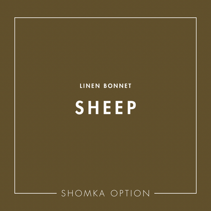 【SHÓMKA】option / type (linen bonnet)