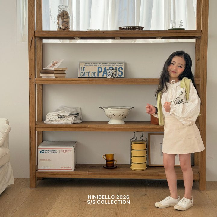 【予約販売】Butter Skirt [NINIBELLO] (26SS)【2026年2月下旬以降順次発送】