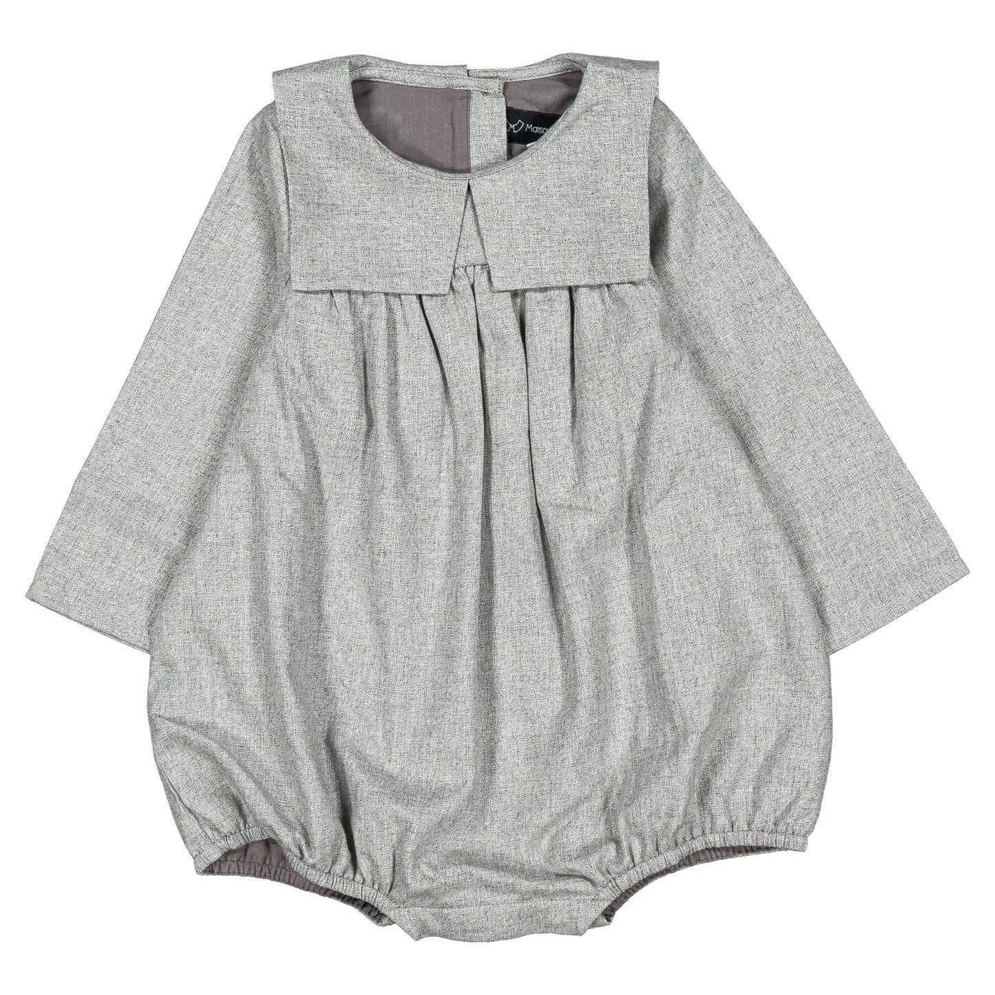 【オーダー会】 Romper BOULBI - flannel gray [Maison Marelle](25AW Drop1) 【2025年12月中旬以降発送予定】