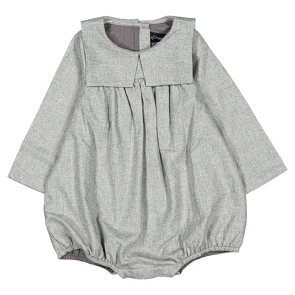 【オーダー会】 Romper BOULBI - flannel gray [Maison Marelle](25AW Drop1) 【2025年12月中旬以降発送予定】