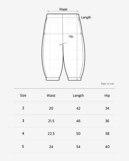 Lightweight padded pants - Pink [EARTH THE ARCHIVE] (26AW)