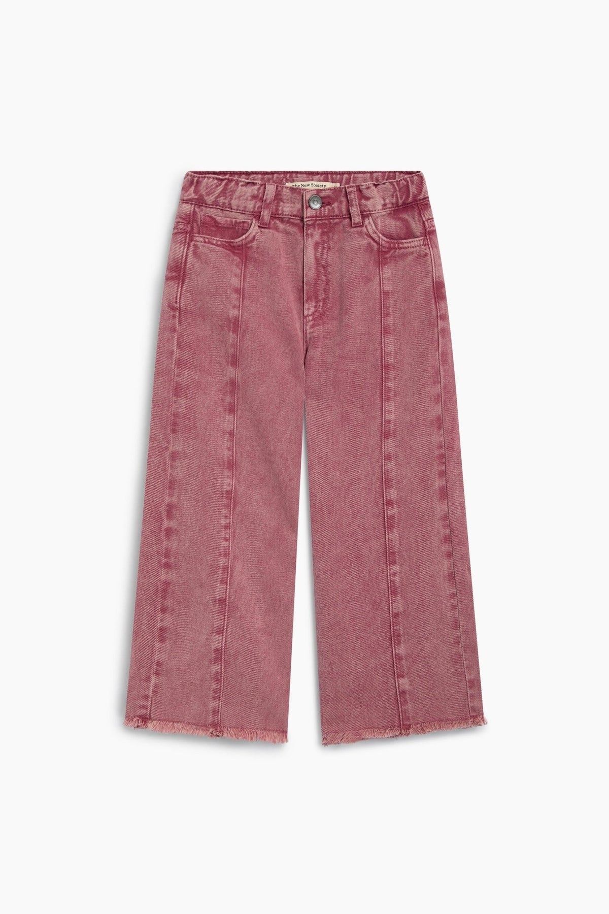TNS Denim Wide Leg Pant - Winetasting [the new society](26AW)drop1