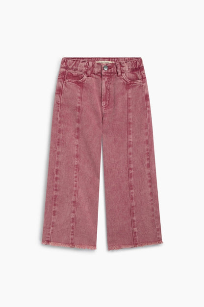 TNS Denim Wide Leg Pant - Winetasting [the new society](26AW)drop1
