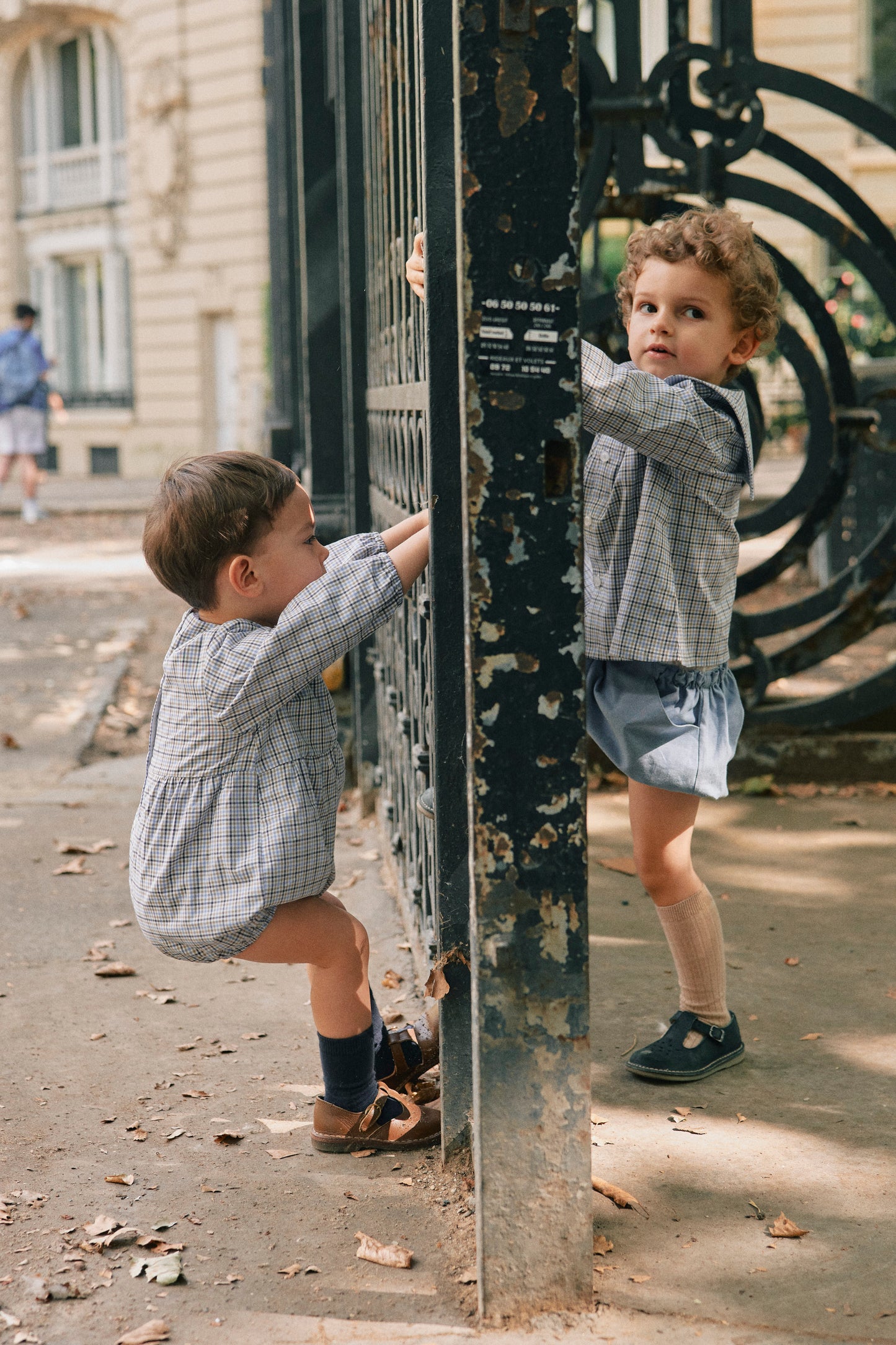 Shirt MONCEAU blue check