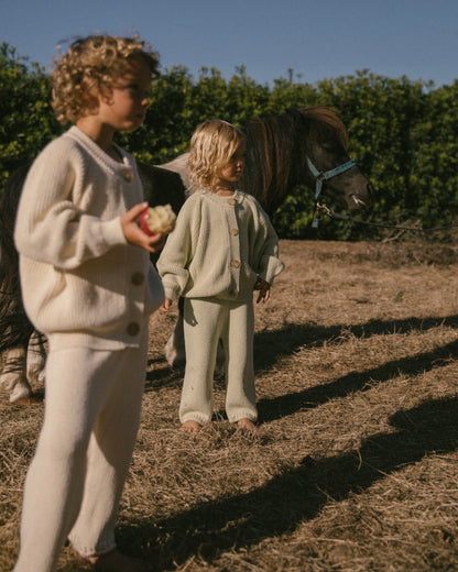 Knit bottom - Light Olive [EARTH THE ARCHIVE] (26AW)