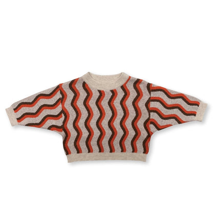 [GROWN] Knitted Pull Over / Wave