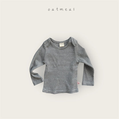 【予約商品】bebe-bella round tee [Oatmeal] (26SS)【2026年3月中旬以降順次発送】
